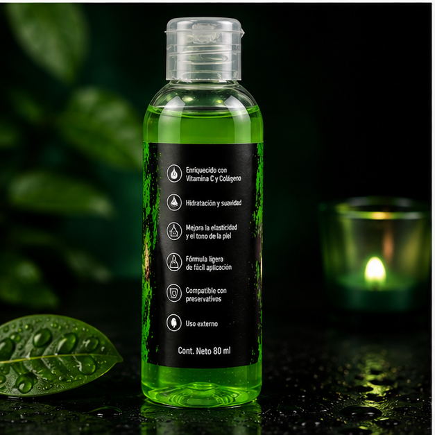 Gel lubricante reparador con vitamina C y colageno - Imagen 3