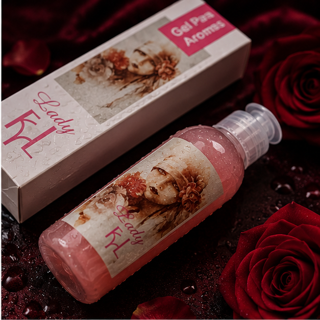 Gel Pasional aroma a rosas 75cc - Imagen 2
