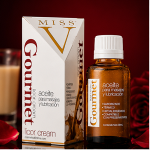 Aceite lub para masajes sabor Licor Cream 30 ml