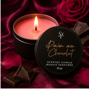 Vela para masajes con aroma a chocolate 30gr