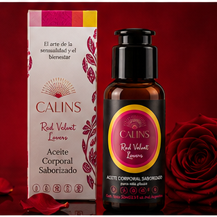 Aceite Red Veltet Lovers 50ml Calins - Imagen 2