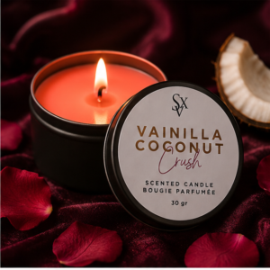 Vela para masajes aroma a vainilla 30gr