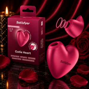 Satisfycer Cutie Heart – Vibrador de Ondas de Presión