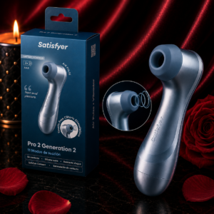 Satisfycer Pro 2 Generation 2 – Vibrador de Ondas de Presión a Pilas